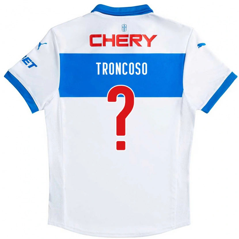 Danxen Mænd Leonardo Troncoso #0 Royal Blå Hvid Hjemmebane Spillertrøjer 2025/26 Trøje T-Shirt