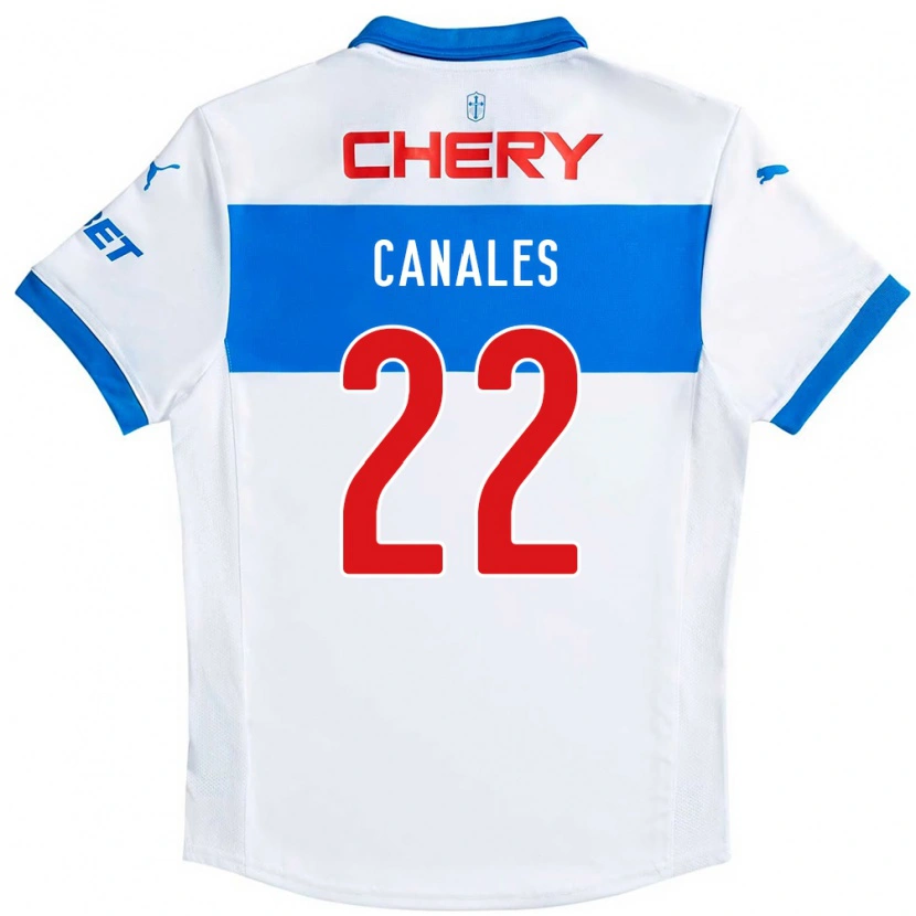 Danxen Mænd Alfred Canales #22 Royal Blå Hvid Hjemmebane Spillertrøjer 2025/26 Trøje T-Shirt