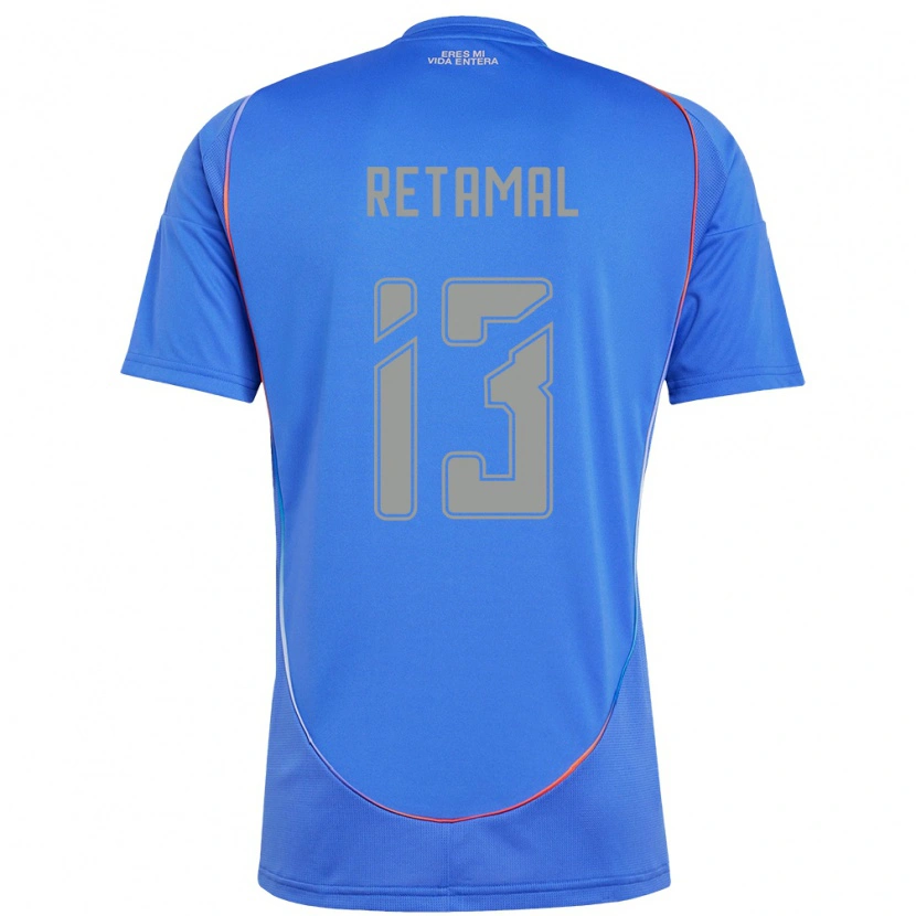 Danxen Mænd David Retamal #13 Orange Rød Hjemmebane Spillertrøjer 2025/26 Trøje T-Shirt