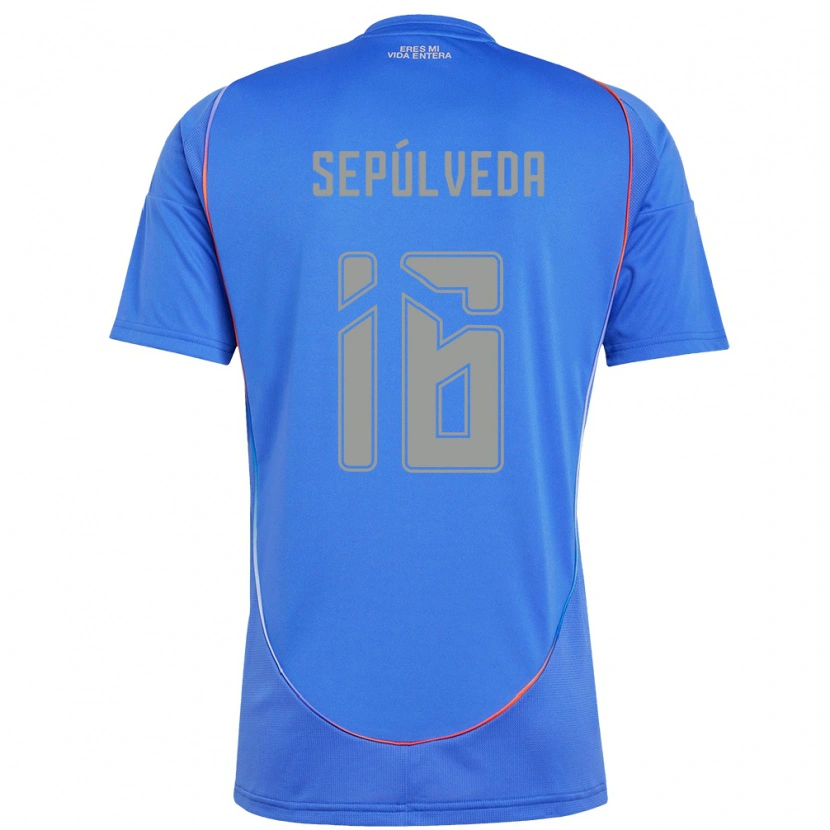 Danxen Mænd Matías Sepúlveda #16 Orange Rød Hjemmebane Spillertrøjer 2025/26 Trøje T-Shirt