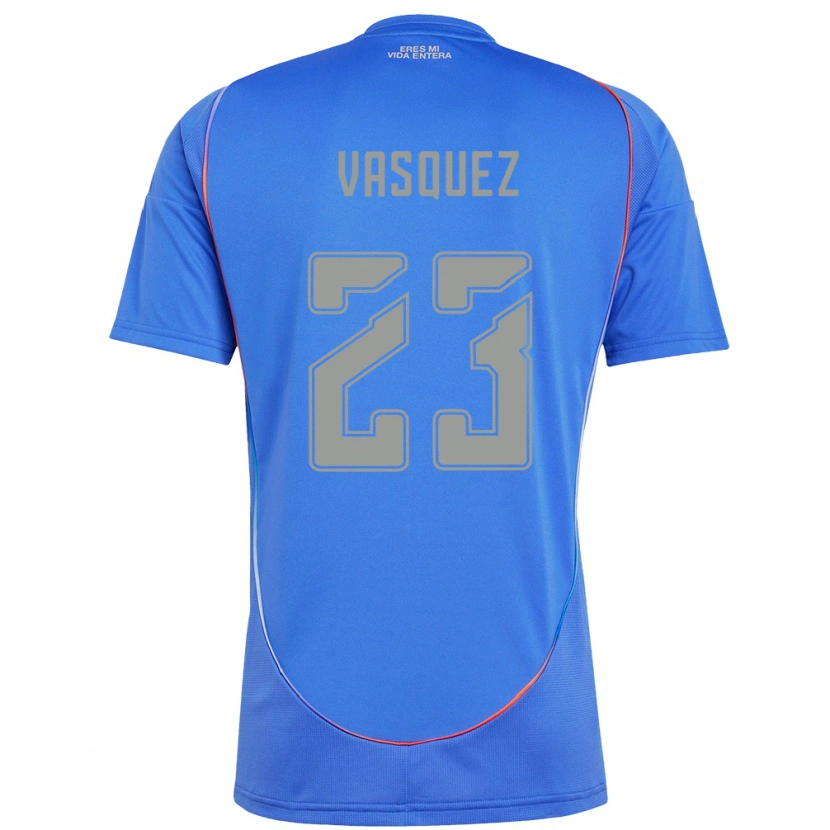 Danxen Mænd Ignacio Vásquez #23 Orange Rød Hjemmebane Spillertrøjer 2025/26 Trøje T-Shirt