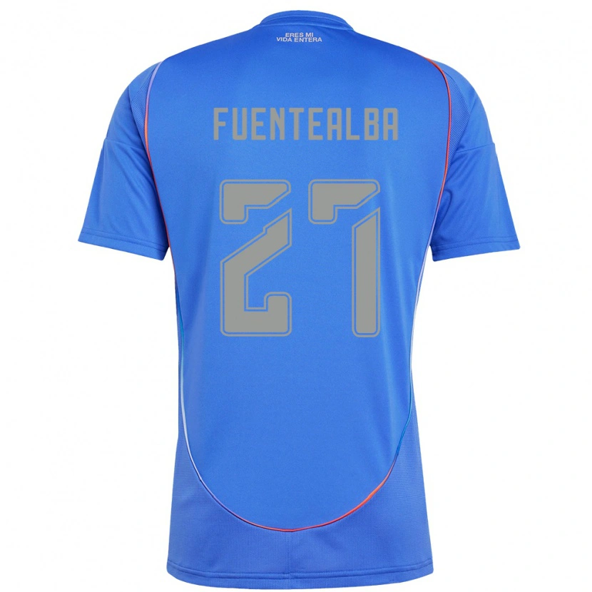 Danxen Mænd Jeison Fuentealba #27 Orange Rød Hjemmebane Spillertrøjer 2025/26 Trøje T-Shirt