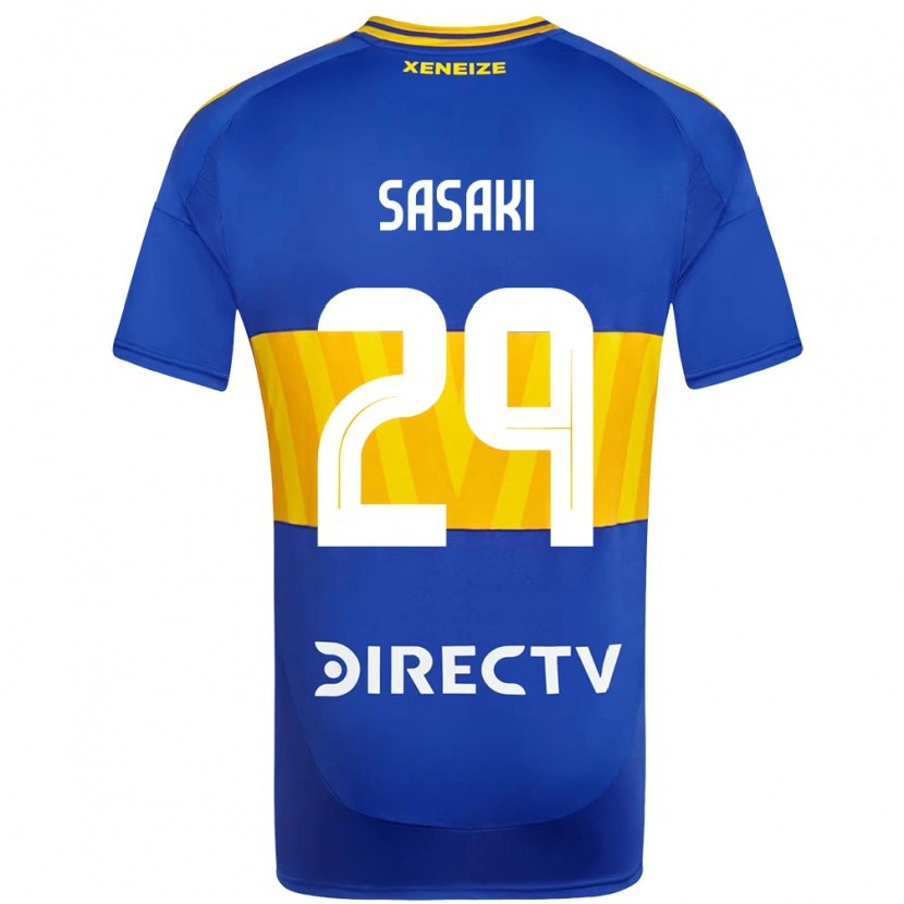 Danxen Mænd Yuria Sasaki #29 Hvid Blå Hjemmebane Spillertrøjer 2025/26 Trøje T-Shirt