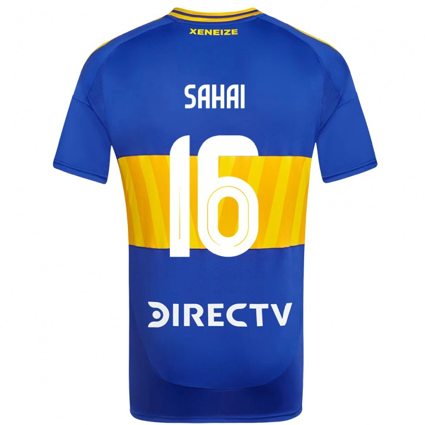 Danxen Mænd Veer Sahai #16 Hvid Blå Hjemmebane Spillertrøjer 2025/26 Trøje T-Shirt
