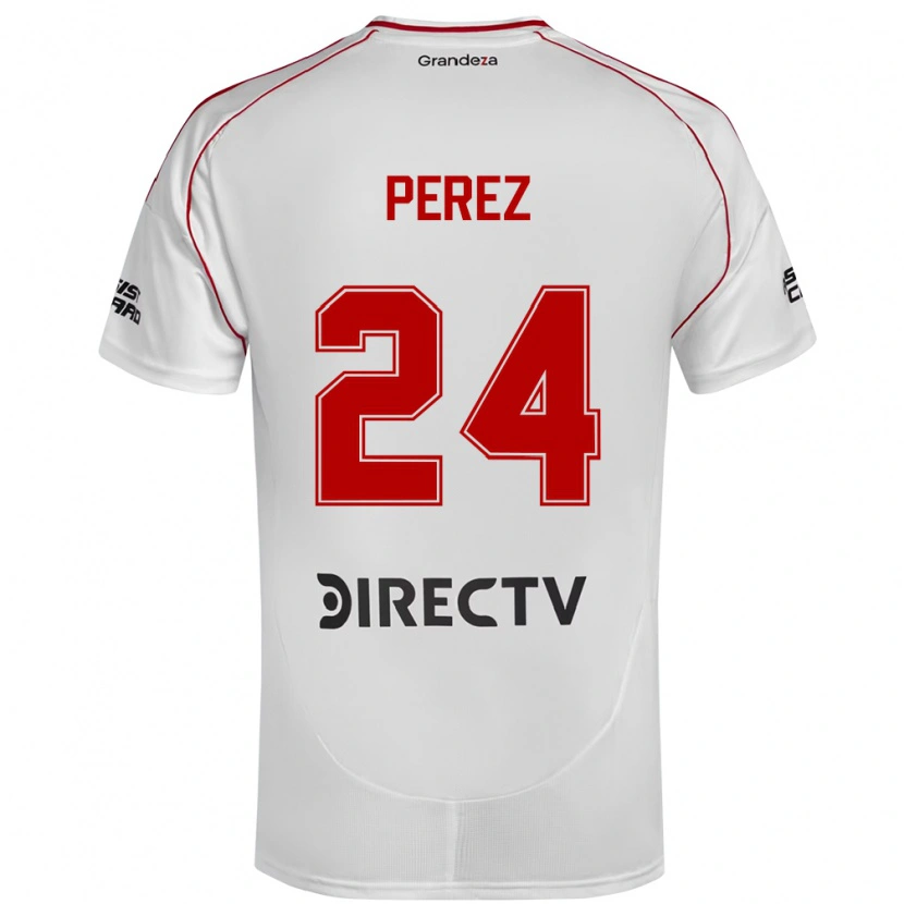 Danxen Mænd Enzo Pérez #24 Burgundy Magenta Hjemmebane Spillertrøjer 2025/26 Trøje T-Shirt