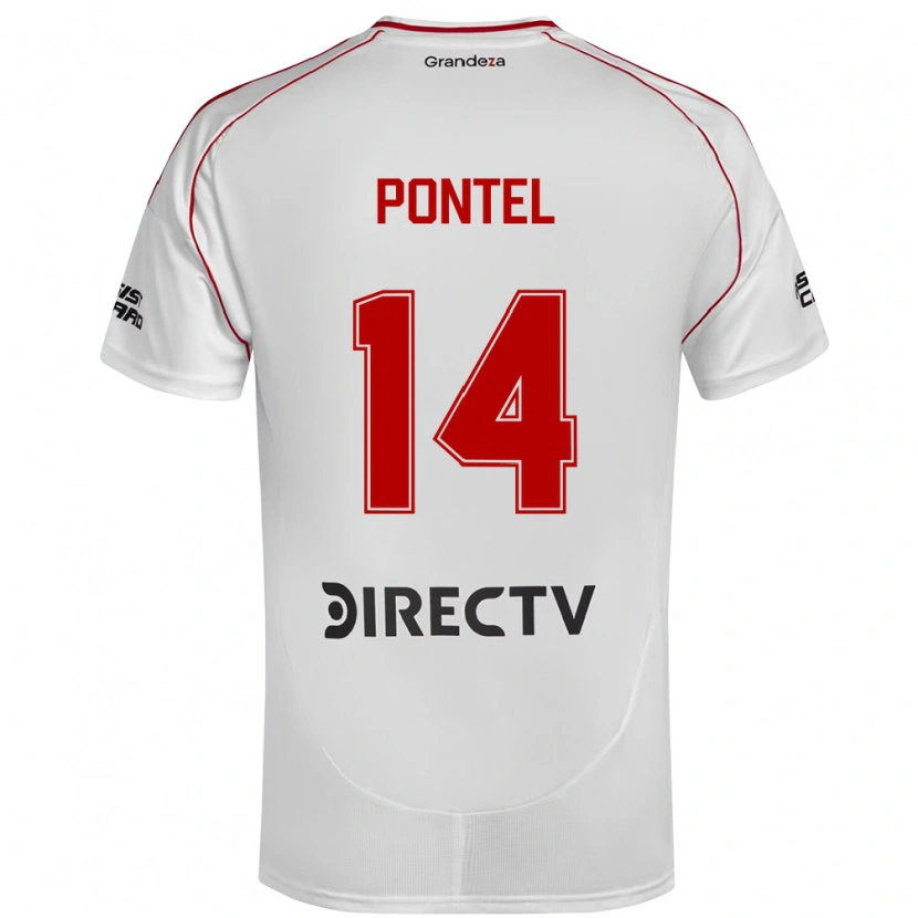 Danxen Mænd Daniela Pontel #14 Burgundy Magenta Hjemmebane Spillertrøjer 2025/26 Trøje T-Shirt