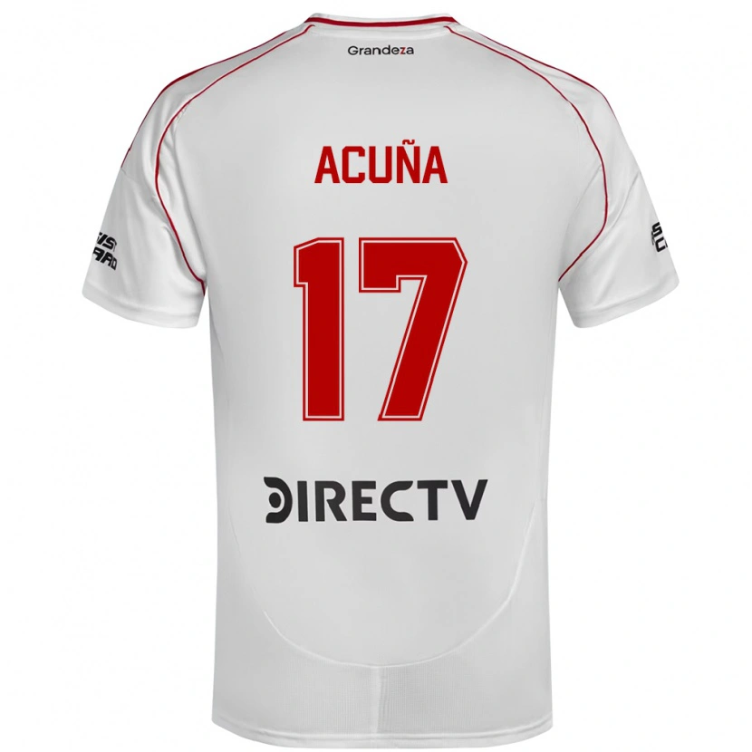 Danxen Mænd Ayelén Acuña #17 Burgundy Magenta Hjemmebane Spillertrøjer 2025/26 Trøje T-Shirt