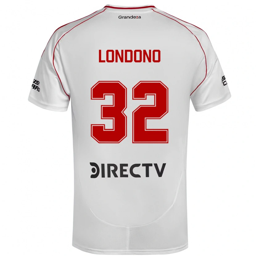 Danxen Mænd Flabian Londono #32 Burgundy Magenta Hjemmebane Spillertrøjer 2025/26 Trøje T-Shirt