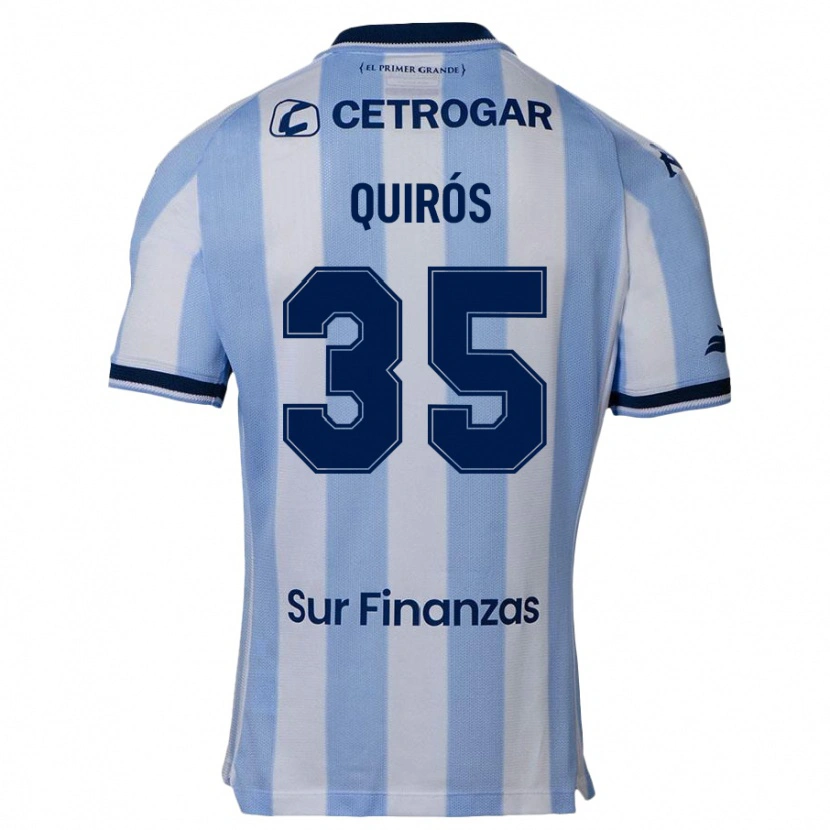 Danxen Mænd Santiago Quirós #35 Mørkeblå Hjemmebane Spillertrøjer 2025/26 Trøje T-Shirt