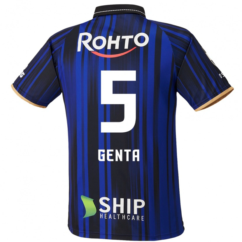 Danxen Mænd Genta Miura #5 Hvid Blå Sort Hjemmebane Spillertrøjer 2025/26 Trøje T-Shirt