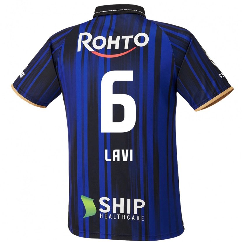 Danxen Mænd Neta Lavi #6 Hvid Blå Sort Hjemmebane Spillertrøjer 2025/26 Trøje T-Shirt