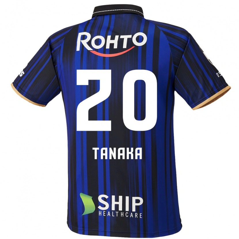 Danxen Mænd Hyoga Tanaka #20 Hvid Blå Sort Hjemmebane Spillertrøjer 2025/26 Trøje T-Shirt
