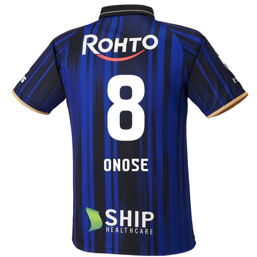 Danxen Mænd Kosuke Onose #8 Hvid Blå Sort Hjemmebane Spillertrøjer 2025/26 Trøje T-Shirt