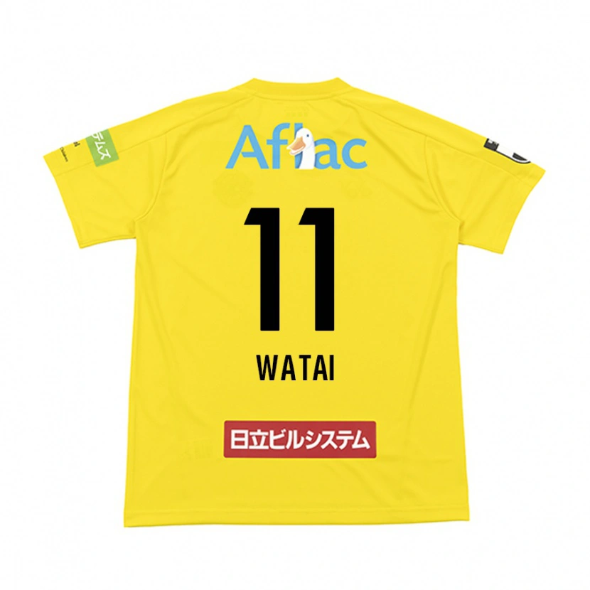 Danxen Mænd Masaki Watai #11 Lysegrå Beige Hjemmebane Spillertrøjer 2025/26 Trøje T-Shirt