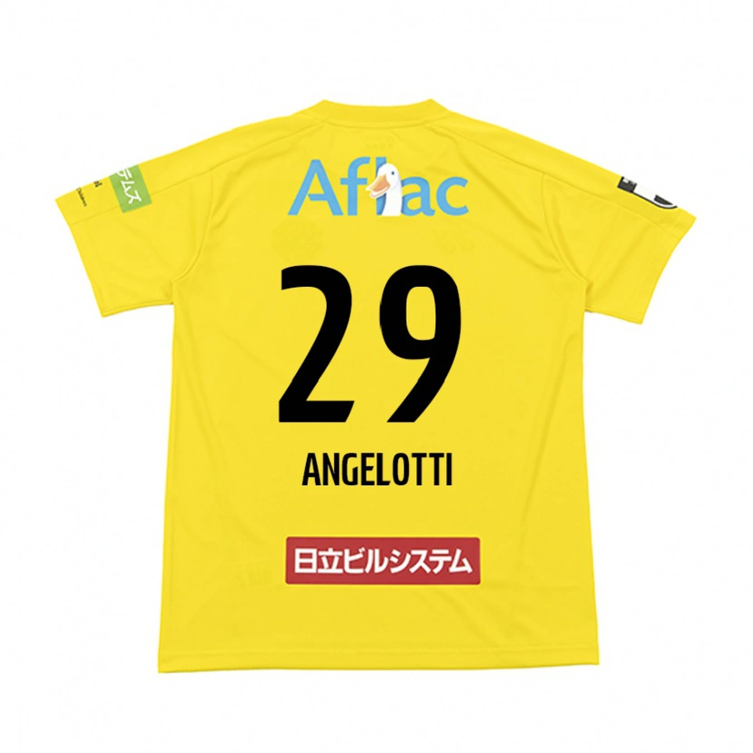 Danxen Mænd Rodrigo Angelotti #29 Lysegrå Beige Hjemmebane Spillertrøjer 2025/26 Trøje T-Shirt
