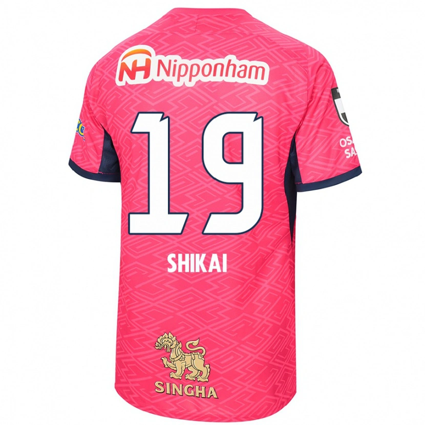 Danxen Mænd Yukina Shikai #19 Hvid Sakura Pink Hjemmebane Spillertrøjer 2025/26 Trøje T-Shirt