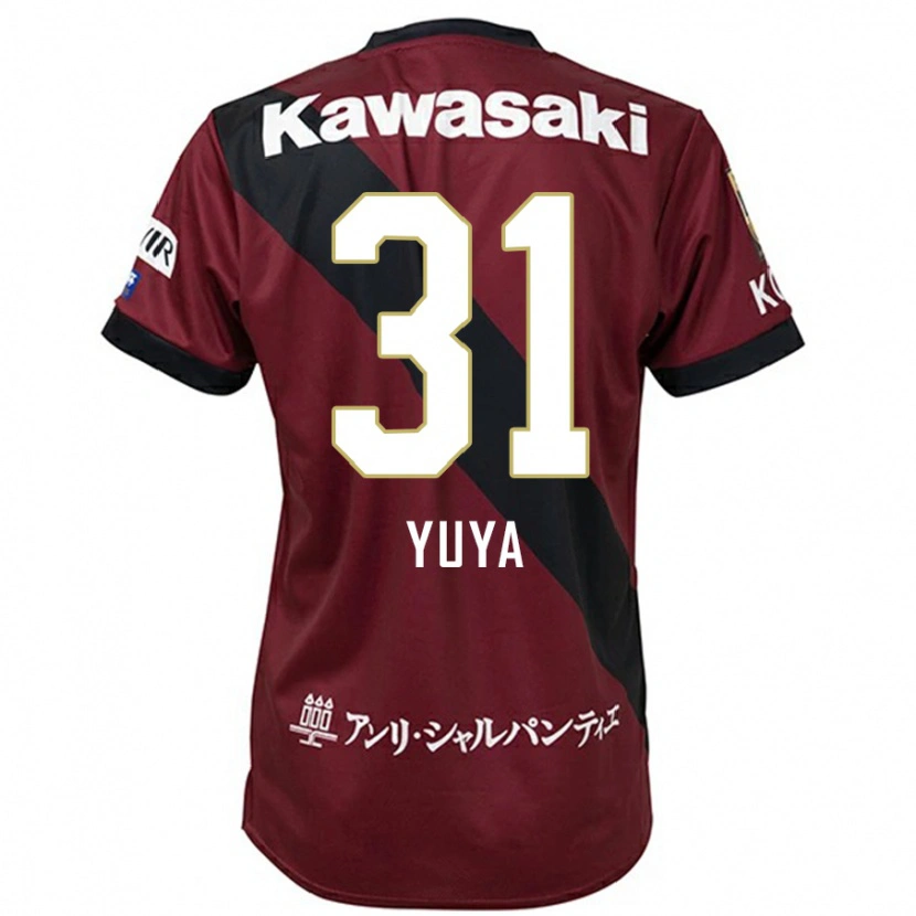 Danxen Mænd Yuya Nakasaka #31 Hvid Sort Hjemmebane Spillertrøjer 2025/26 Trøje T-Shirt