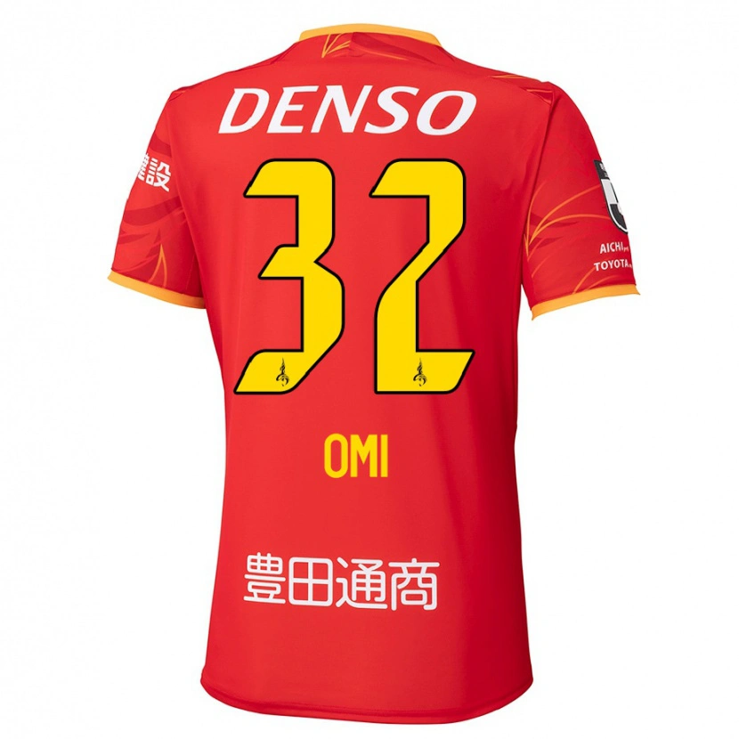 Danxen Mænd Sanii Omi #32 Hvid Rød Hjemmebane Spillertrøjer 2025/26 Trøje T-Shirt