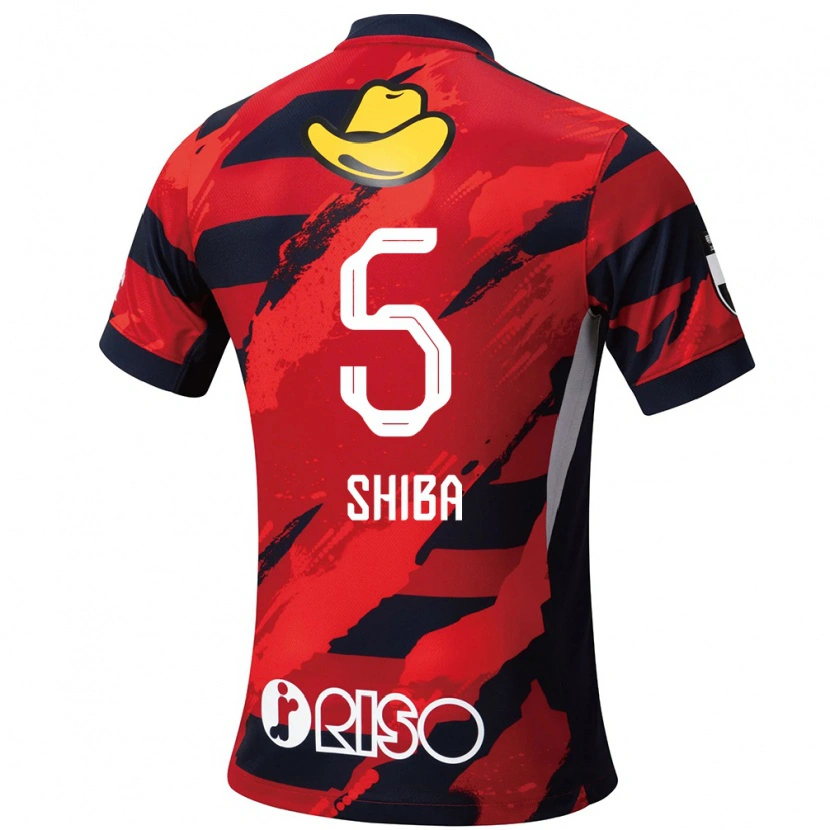 Danxen Mænd Rikuto Shiba #5 Hvid Sort Hjemmebane Spillertrøjer 2025/26 Trøje T-Shirt