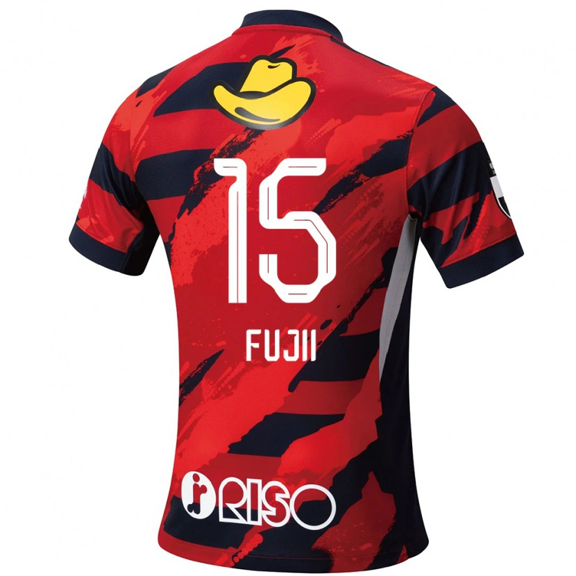 Danxen Mænd Tomoya Fujii #15 Hvid Sort Hjemmebane Spillertrøjer 2025/26 Trøje T-Shirt