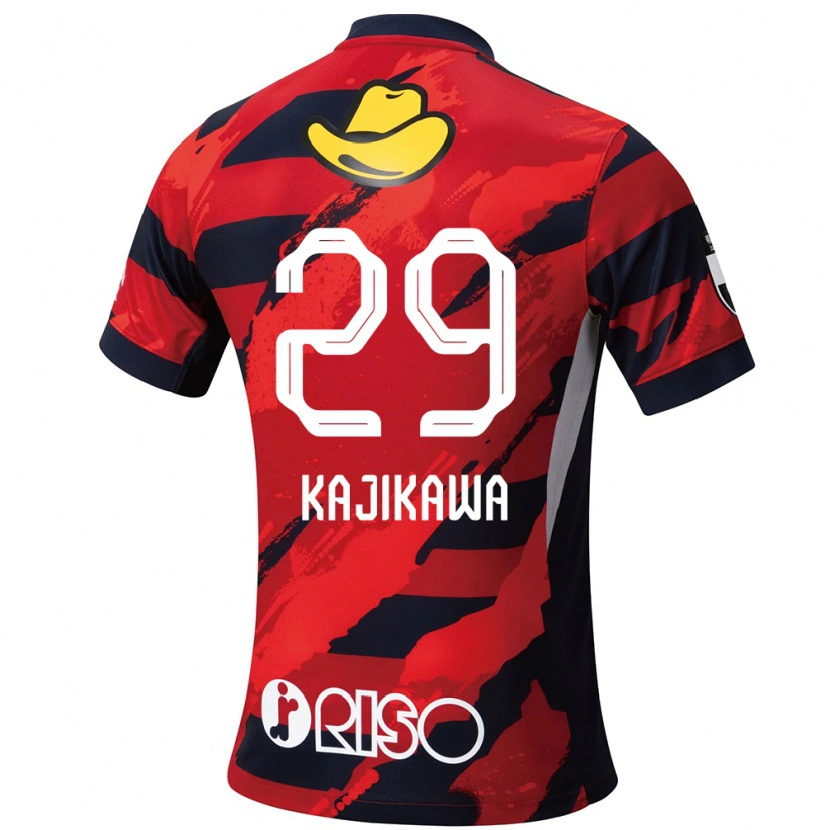Danxen Mænd Yuji Kajikawa #29 Hvid Sort Hjemmebane Spillertrøjer 2025/26 Trøje T-Shirt