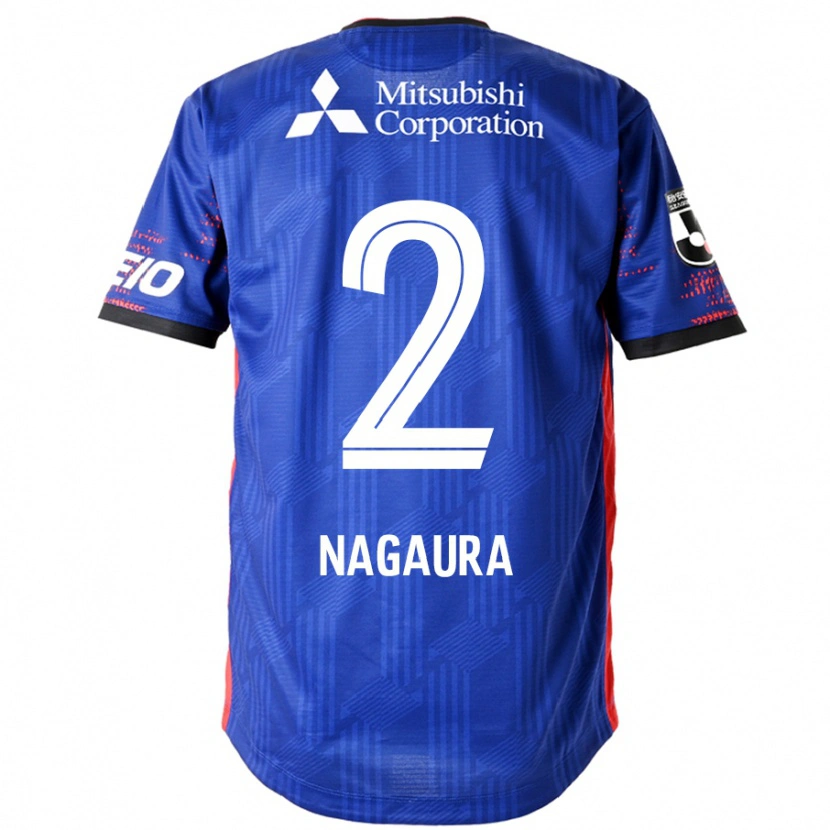 Danxen Mænd Koshi Nagaura #2 Hvid Sort Hjemmebane Spillertrøjer 2025/26 Trøje T-Shirt
