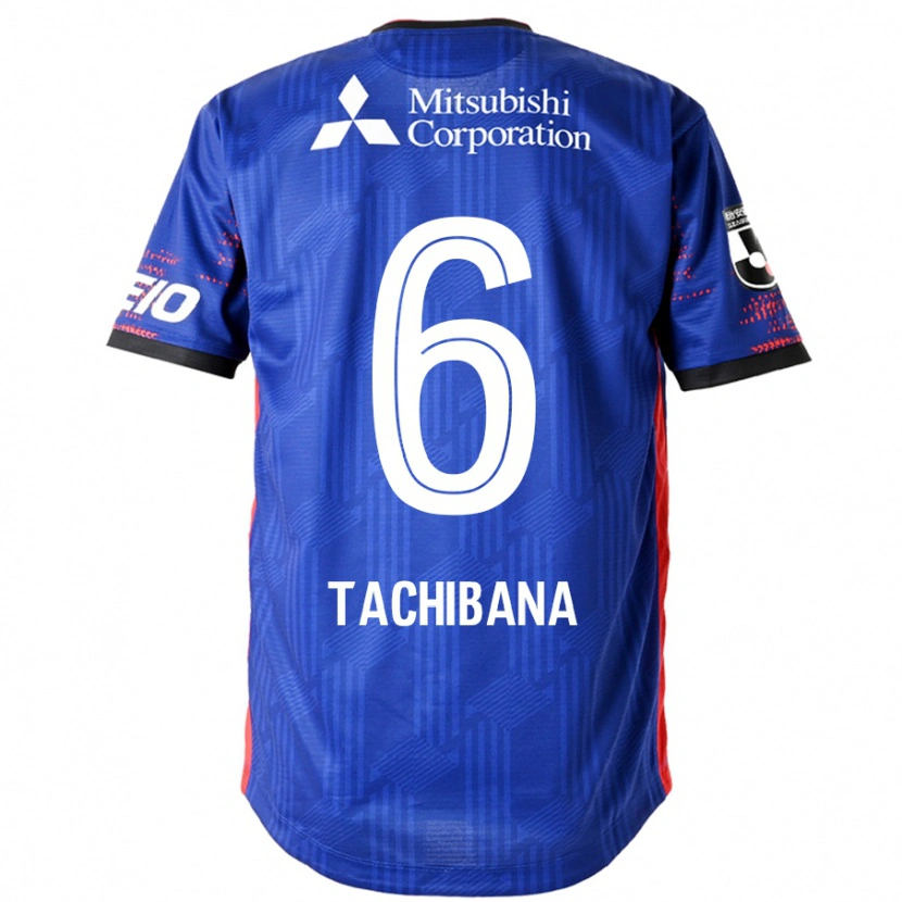 Danxen Mænd Keigo Tachibana #6 Hvid Sort Hjemmebane Spillertrøjer 2025/26 Trøje T-Shirt