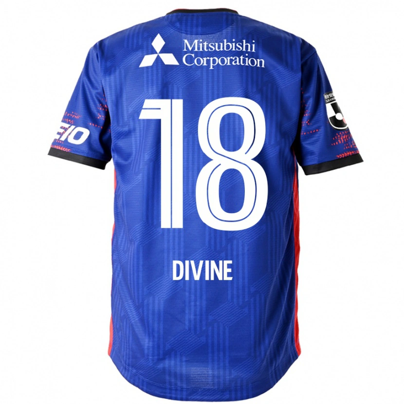 Danxen Mænd Divine Chinedu Otani #18 Hvid Sort Hjemmebane Spillertrøjer 2025/26 Trøje T-Shirt
