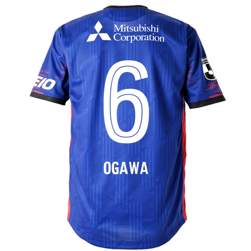 Danxen Mænd Ryoya Ogawa #6 Hvid Sort Hjemmebane Spillertrøjer 2025/26 Trøje T-Shirt