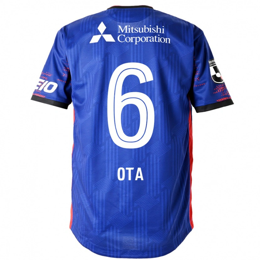 Danxen Mænd Kosuke Ota #6 Hvid Sort Hjemmebane Spillertrøjer 2025/26 Trøje T-Shirt