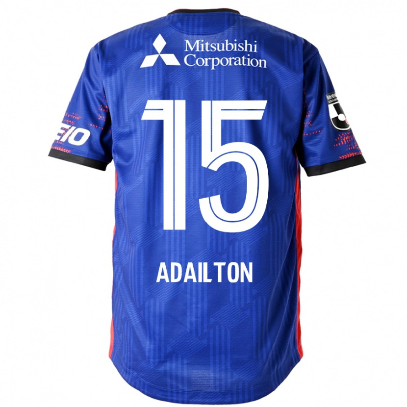 Danxen Mænd Adailton #15 Hvid Sort Hjemmebane Spillertrøjer 2025/26 Trøje T-Shirt