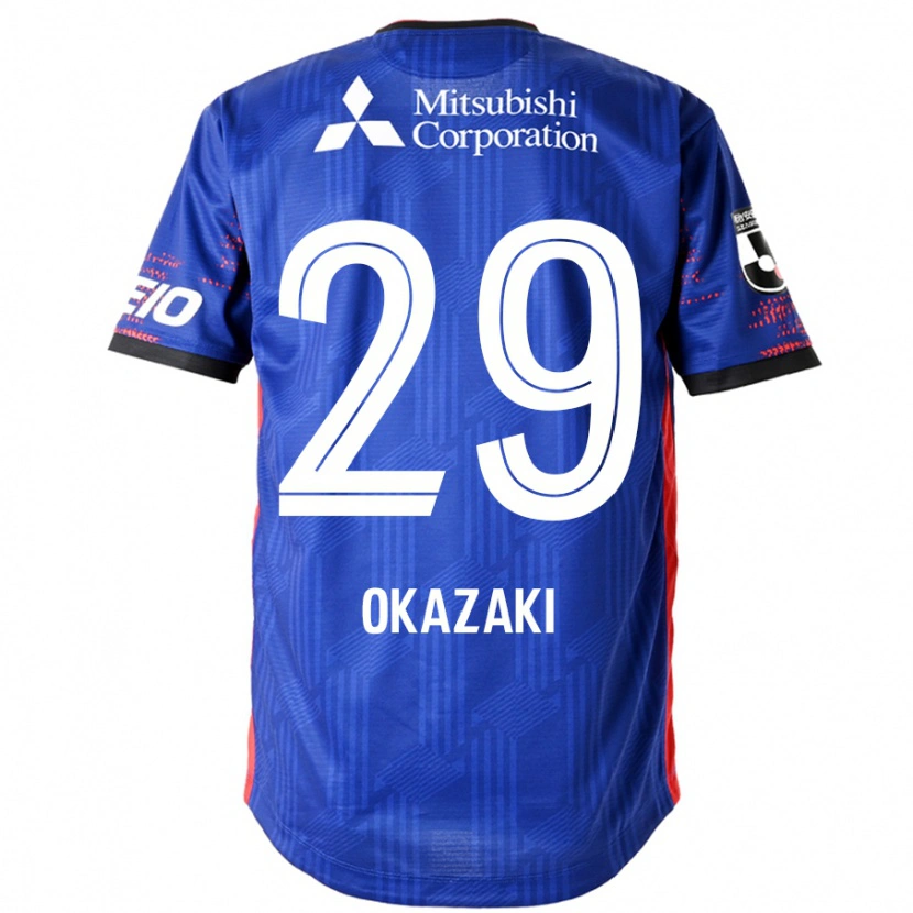 Danxen Mænd Makoto Okazaki #29 Hvid Sort Hjemmebane Spillertrøjer 2025/26 Trøje T-Shirt