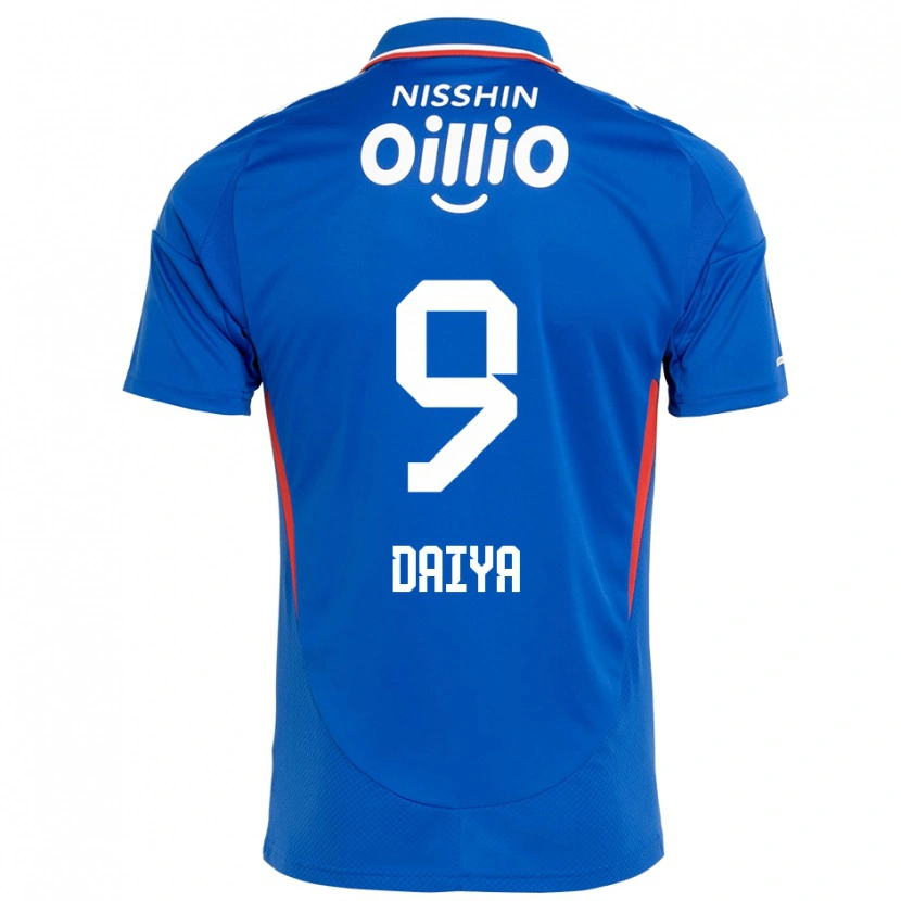 Danxen Mænd Daiya Tono #9 Hvid Royal Blå Hjemmebane Spillertrøjer 2025/26 Trøje T-Shirt