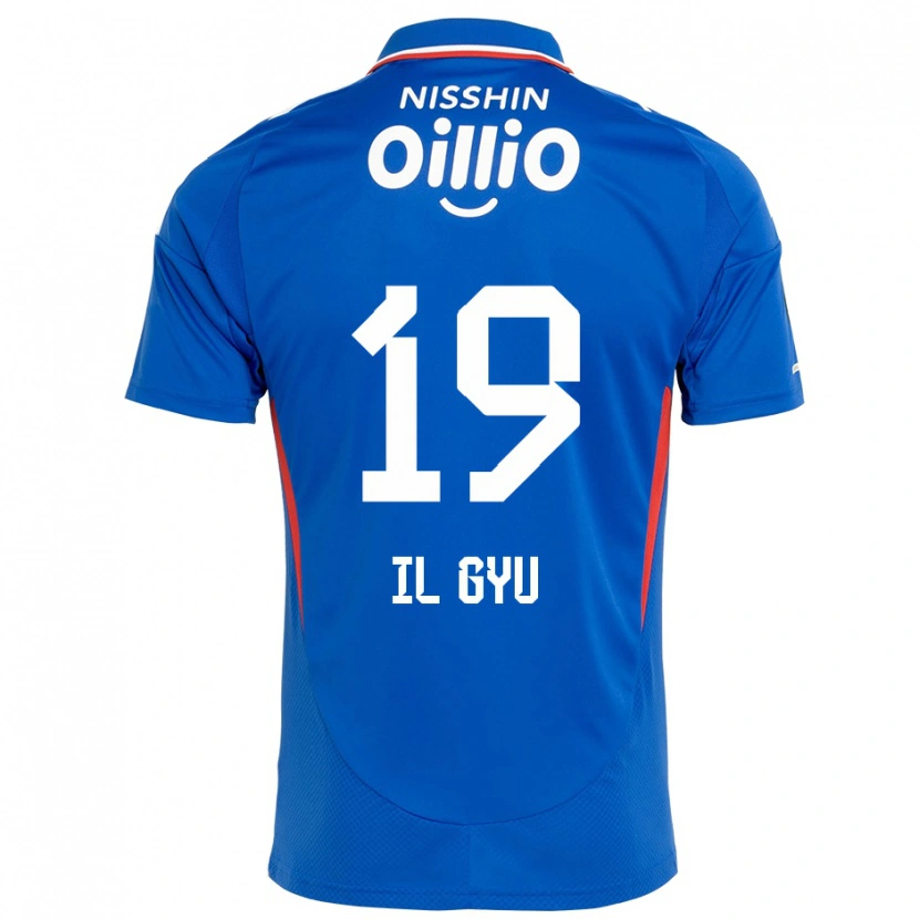 Danxen Mænd Il-Gyu Park #19 Hvid Royal Blå Hjemmebane Spillertrøjer 2025/26 Trøje T-Shirt