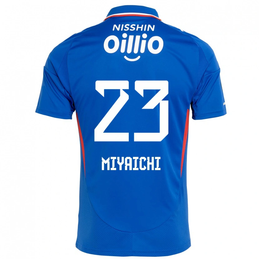 Danxen Mænd Ryo Miyaichi #23 Hvid Royal Blå Hjemmebane Spillertrøjer 2025/26 Trøje T-Shirt