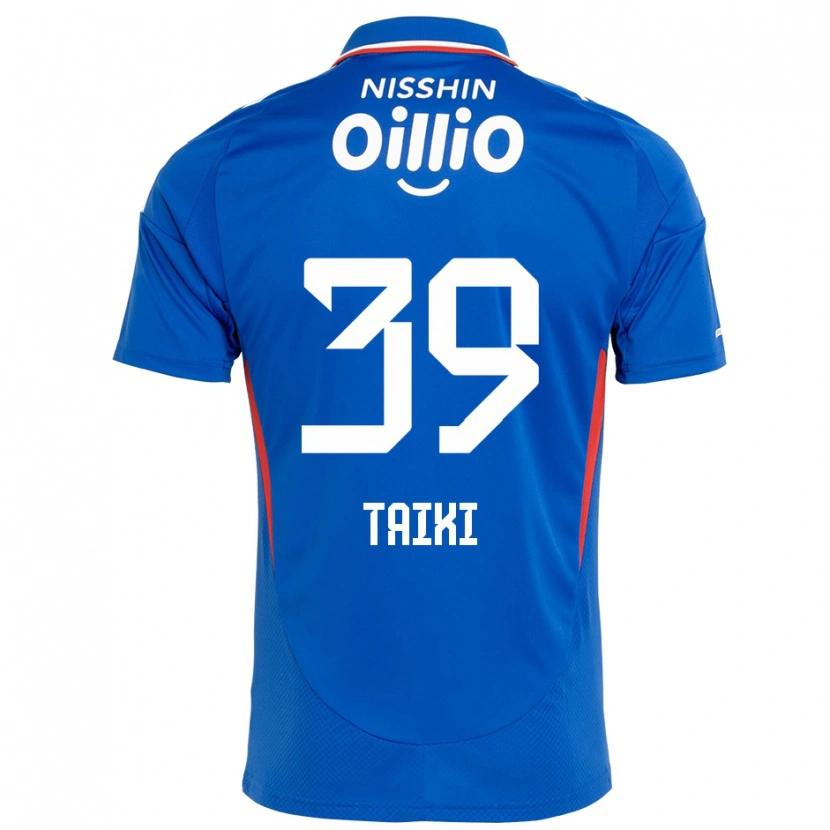 Danxen Mænd Taiki Watanabe #39 Hvid Royal Blå Hjemmebane Spillertrøjer 2025/26 Trøje T-Shirt