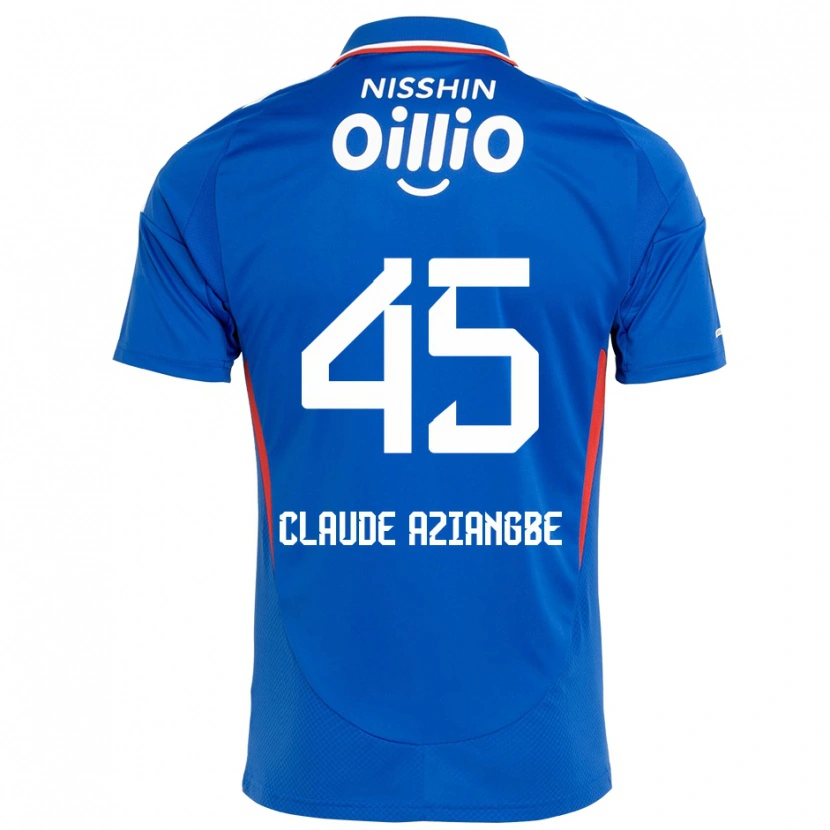 Danxen Mænd Jean Claude #45 Hvid Royal Blå Hjemmebane Spillertrøjer 2025/26 Trøje T-Shirt