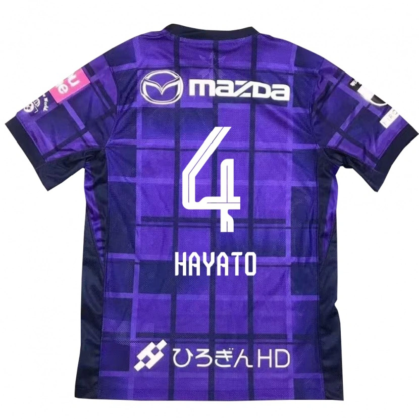 Danxen Mænd Hayato Araki #4 Hvid Orange Hjemmebane Spillertrøjer 2025/26 Trøje T-Shirt