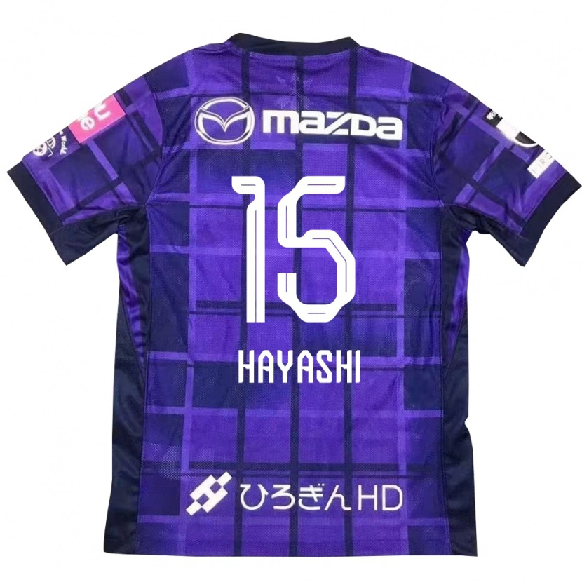 Danxen Mænd Shunta Hayashi #15 Hvid Orange Hjemmebane Spillertrøjer 2025/26 Trøje T-Shirt