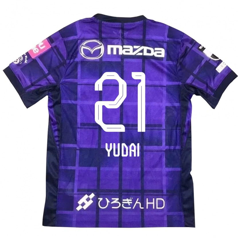 Danxen Mænd Yudai Tanaka #21 Hvid Orange Hjemmebane Spillertrøjer 2025/26 Trøje T-Shirt