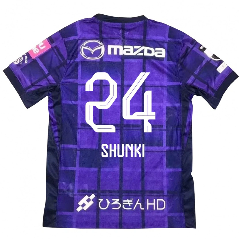 Danxen Mænd Shunki Higashi #24 Hvid Orange Hjemmebane Spillertrøjer 2025/26 Trøje T-Shirt