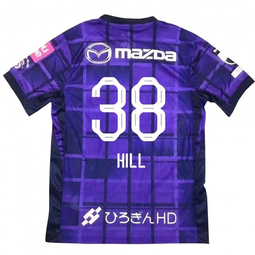 Danxen Mænd Cailen Hill #38 Hvid Orange Hjemmebane Spillertrøjer 2025/26 Trøje T-Shirt