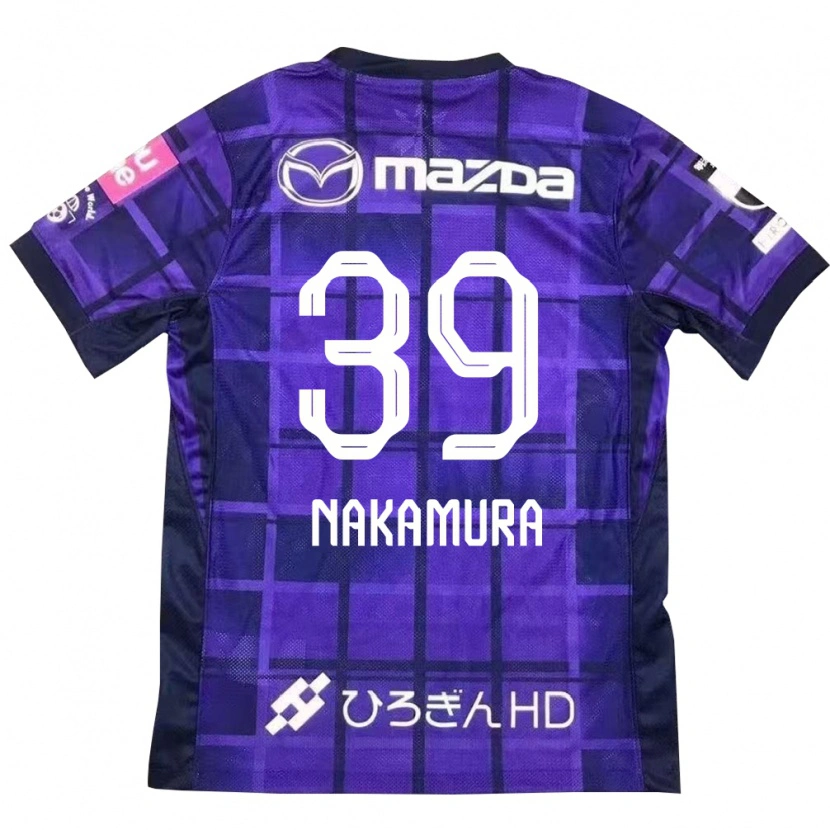 Danxen Mænd Sota Nakamura #39 Hvid Orange Hjemmebane Spillertrøjer 2025/26 Trøje T-Shirt