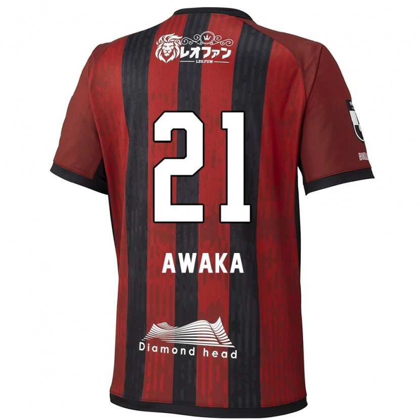 Danxen Mænd Shunta Awaka #21 Blå Rød Hjemmebane Spillertrøjer 2025/26 Trøje T-Shirt