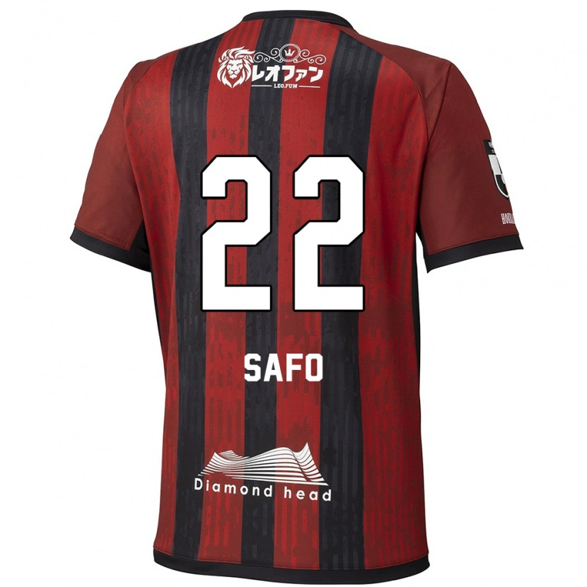 Danxen Mænd Kinglord Safo #22 Blå Rød Hjemmebane Spillertrøjer 2025/26 Trøje T-Shirt