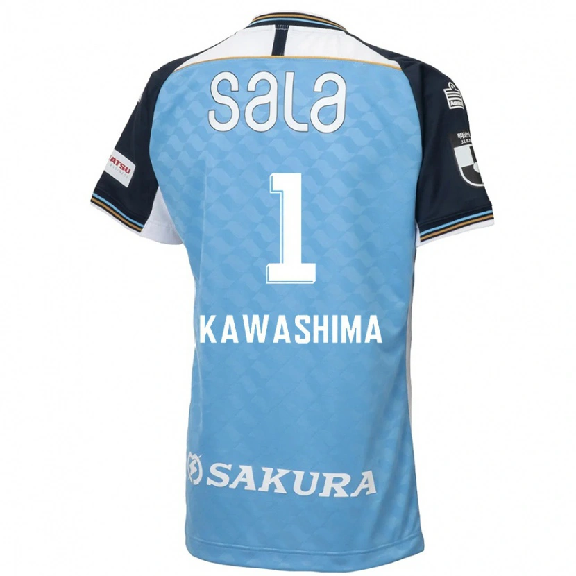 Danxen Mænd Eiji Kawashima #1 Hvid Sort Hjemmebane Spillertrøjer 2025/26 Trøje T-Shirt