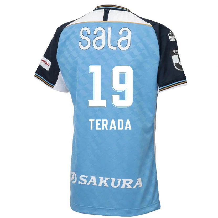 Danxen Mænd Akihiko Terada #19 Hvid Sort Hjemmebane Spillertrøjer 2025/26 Trøje T-Shirt