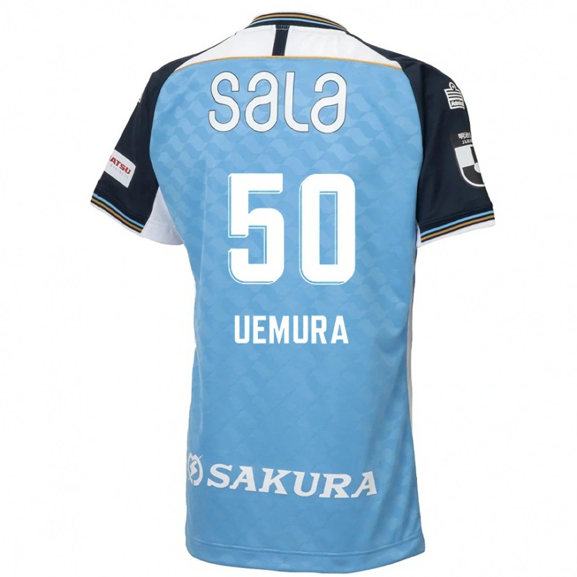 Danxen Mænd Hiroto Uemura #50 Hvid Sort Hjemmebane Spillertrøjer 2025/26 Trøje T-Shirt