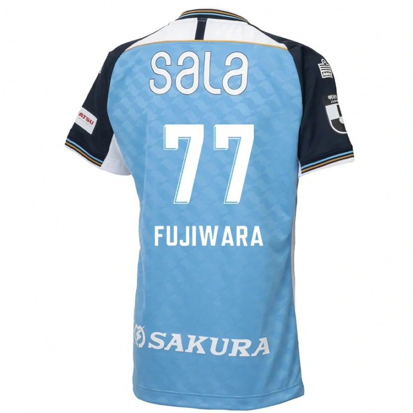 Danxen Mænd Kensuke Fujiwara #77 Hvid Sort Hjemmebane Spillertrøjer 2025/26 Trøje T-Shirt