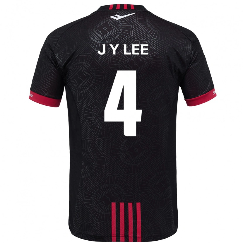 Danxen Mænd Young-Jun Lee #4 Hvid Sort Hjemmebane Spillertrøjer 2025/26 Trøje T-Shirt